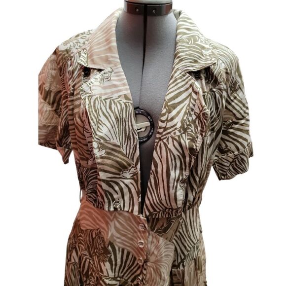 The Bright Side's Indio Dress - Palm - Picture 5 of 10